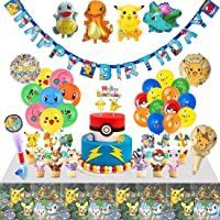 veeyiki Fiestas de Cumpleaños- 142 Piezas Decoración Favoritas de Chicos para Fiestas de Video- Incluyendo Globos…